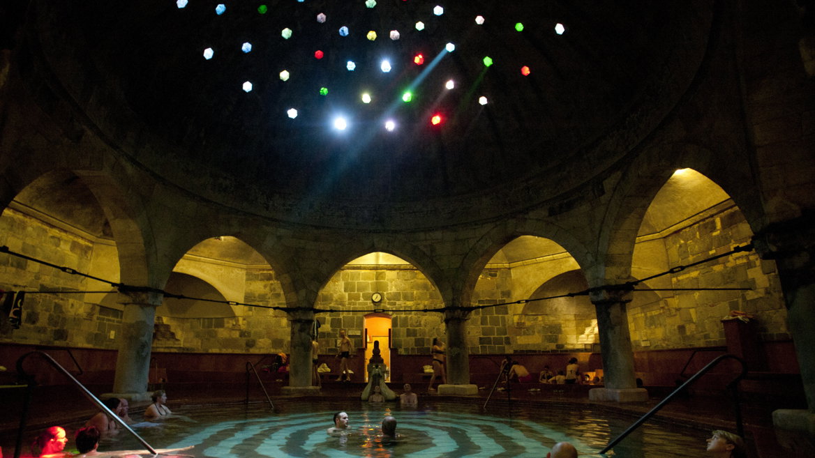 Rudas fürdő is the most authentic Turkish bath.