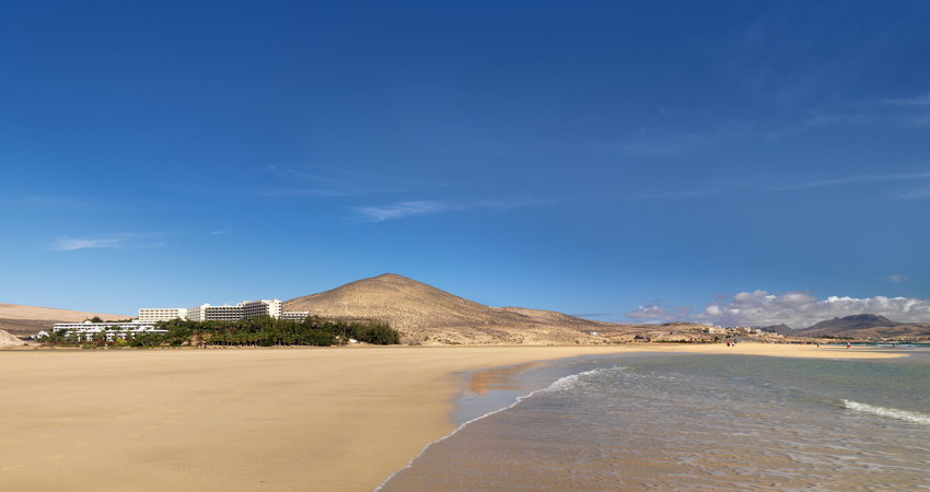 El hotel Melía se encuentra junto a las playas de Fuerteventura