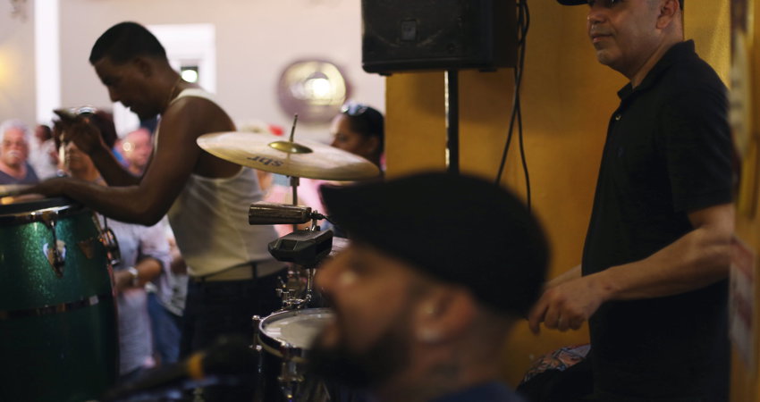 Latin Roots, in Old San Juan, the great one every Friday