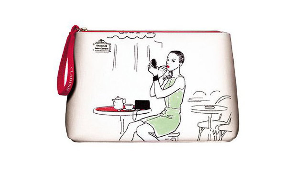 Clarins y sus neceseres de diseño