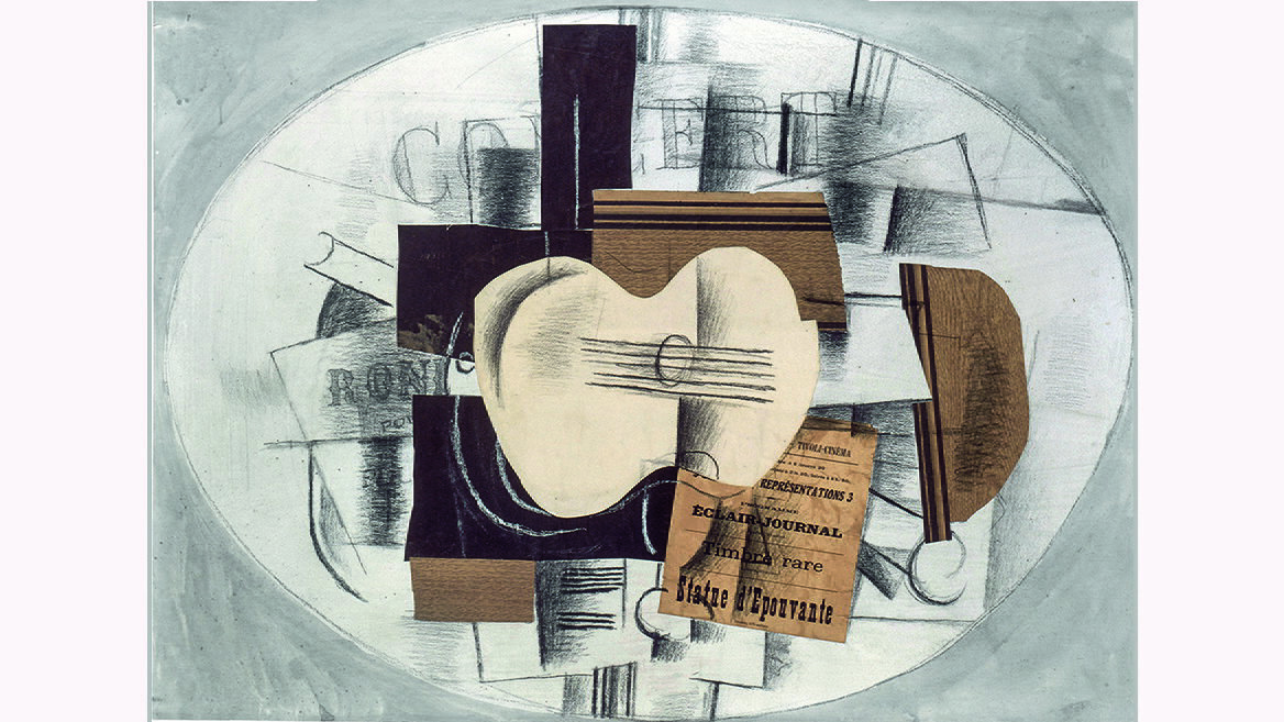 Georges Braque La Guitare Statue d’épouvante