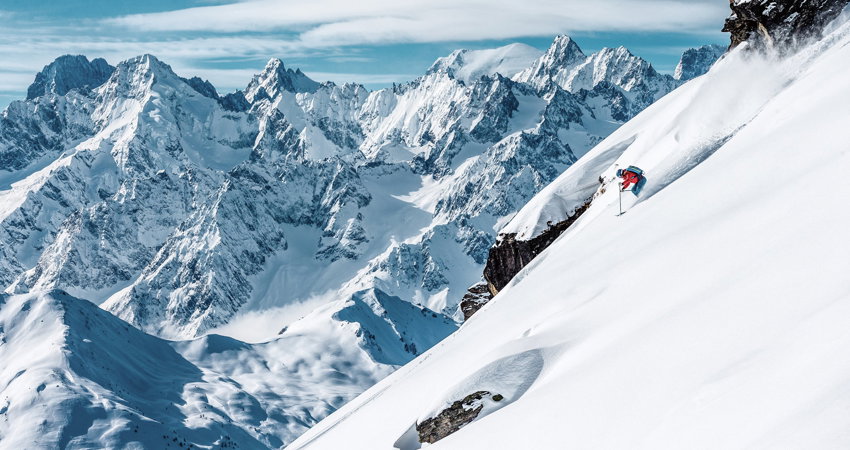 Valais es la puerta de entrada a la región de esquí de “Les 4 Vallées