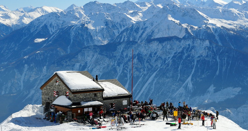 crans montana ski alpes suizos