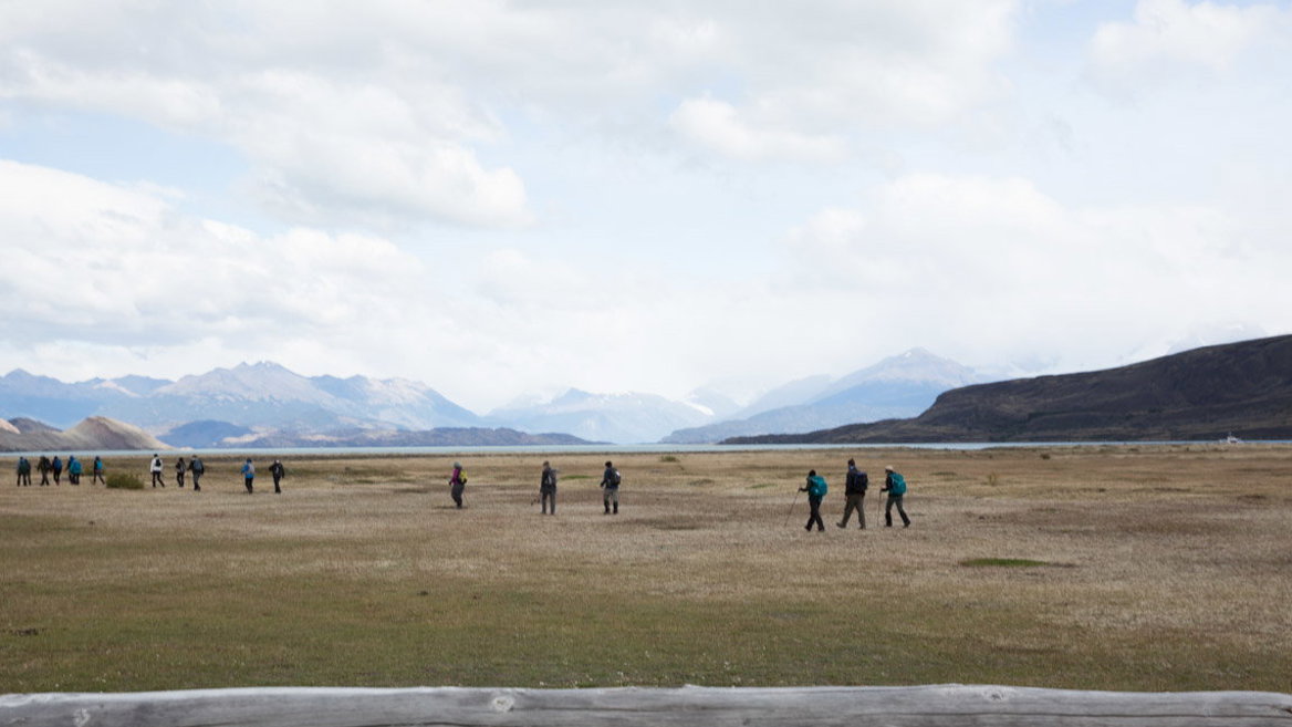 senderismo parque nacional glaciares argentina