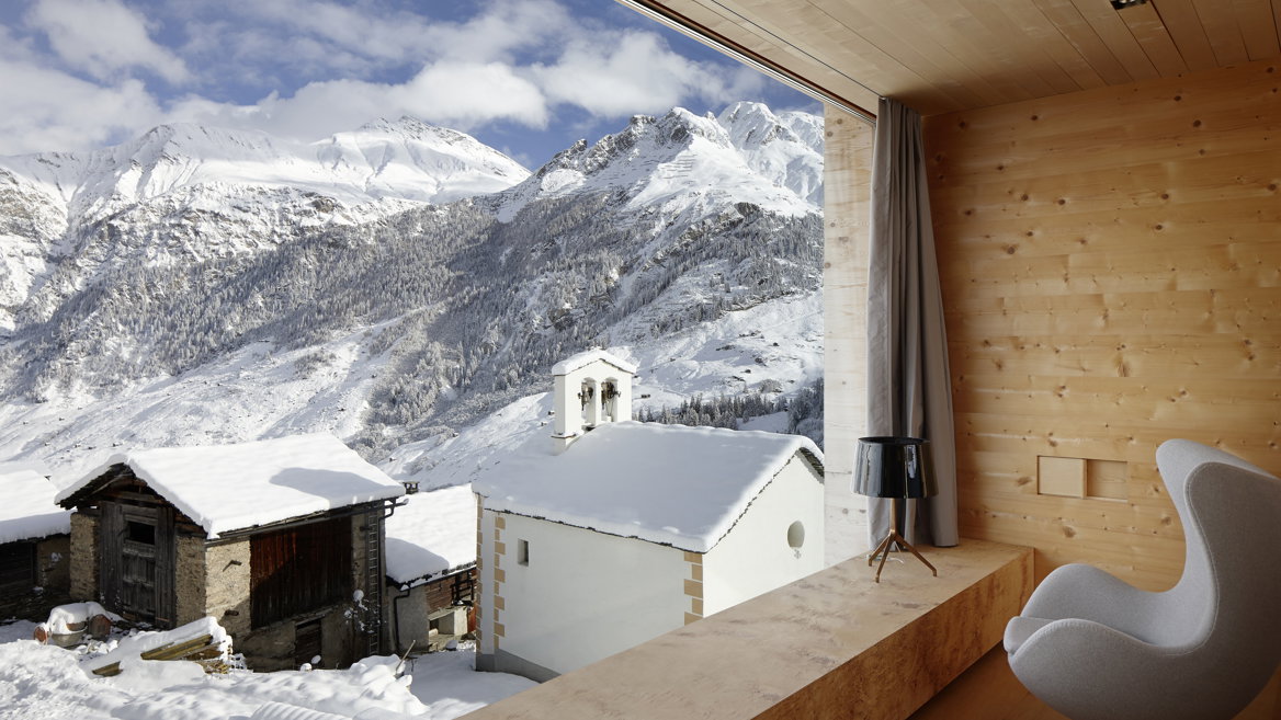 The Unterhus, en Suiza, una casa de diseño para alquilar