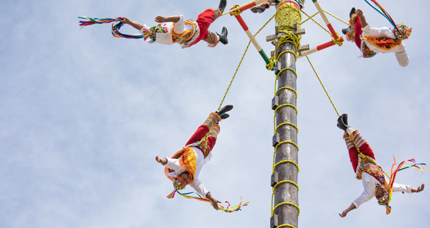 On a visit to Mexico, just by attending a live show of the flyers can cause an adrenaline rush.