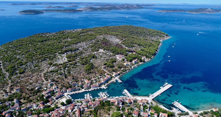 Zlarin is the first free island of disposable plastics in all of Croatia