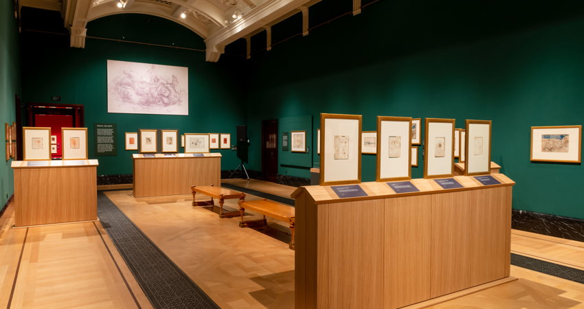 “Leonardo Da Vinci: A Life in Drawing” en la Galería de la Reina del Palacio de Buckingham hasta el 13 de octubre.