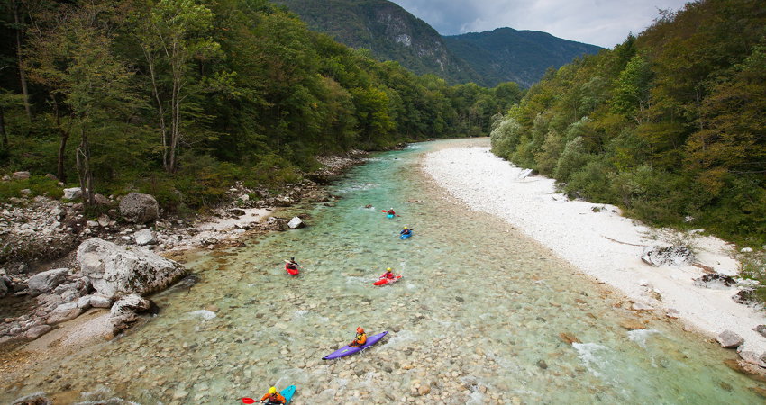 El valle de Soča, una idílica región de Eslovenia junto a la frontera con Italia y los Alpes Julianos, lugar de nacimiento de la chef natural Ana Ros