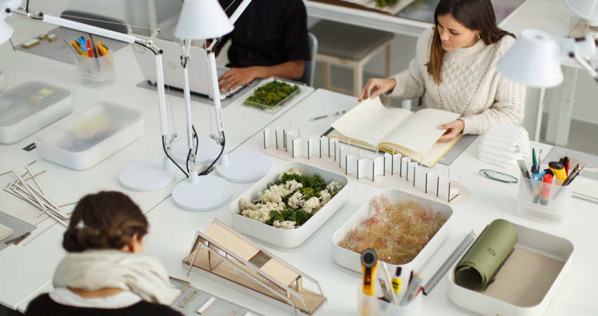 The Modelmaking unit of the Norman Foster Foundation explores the creation of models as a form of communication
