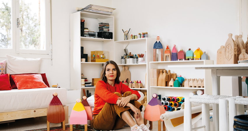 M´Tita Bamako es la línea de prendas y accesorios de Marta Carrascosa en Marrakech.