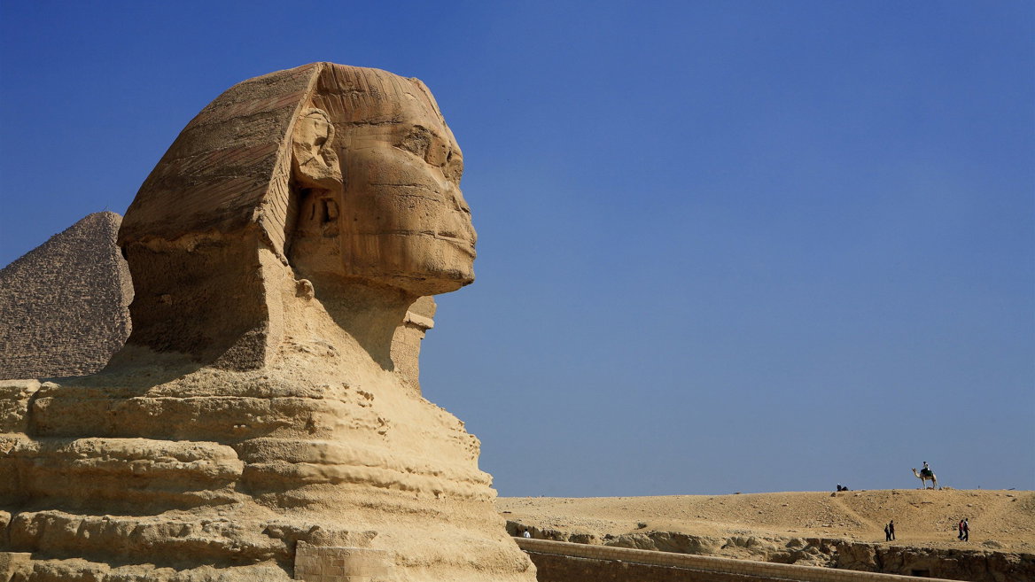 The Great Sphinx of Giza is in the top 10 of the essential visits in Cairo, Egypt.