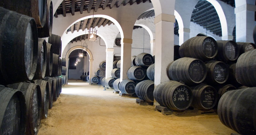 Visita las bodegas de Tío Pepe en Jereez