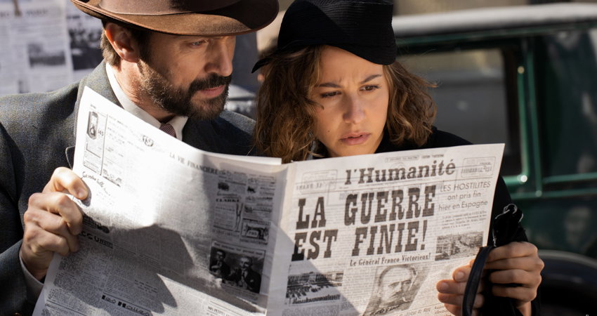 Irene Escolar protagoniza Dime quién soy, una trepidante serie basada en la novela homónima de Julia Navarro, que se estrena el 4 de diciembre en Movistar+