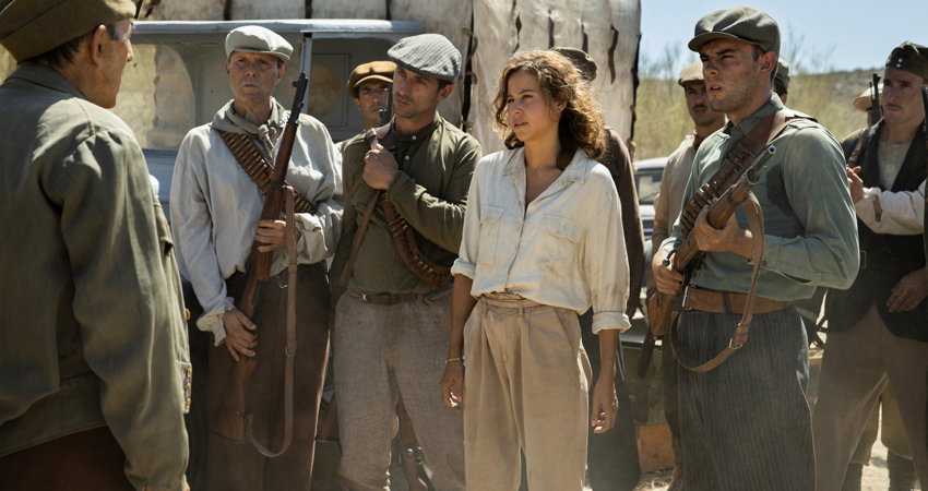 Irene Escolar protagoniza Dime quién soy, una trepidante serie basada en la novela homónima de Julia Navarro, que se estrena el 4 de diciembre en Movistar+
