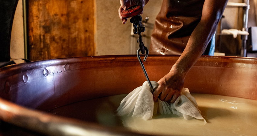 Gruyères is the home of a mediaeval cheese famous for its holes: the first references to it date back to the 12th century, and you can see it being produced at the Moléson-sur-Gruyères factory.