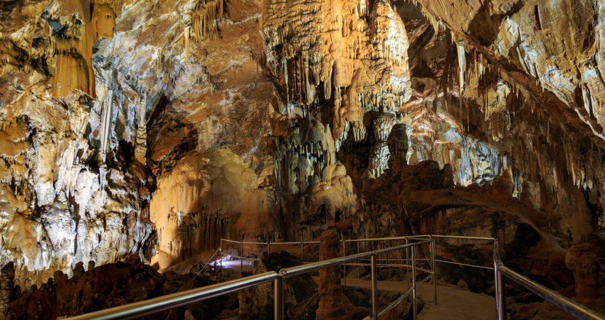 Paklenica National Park, 300km from Zagreb, is home to the Manita Péc cave, Velika canyons and Mala Paklenica canyon. It’s one of the most beautiful in Croatia.