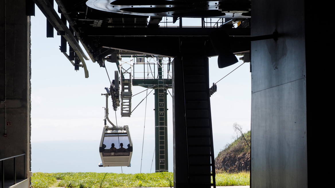 El cablecar de Funchal que conecta la capital con el barrio de Monte es el más famoso de Madeira