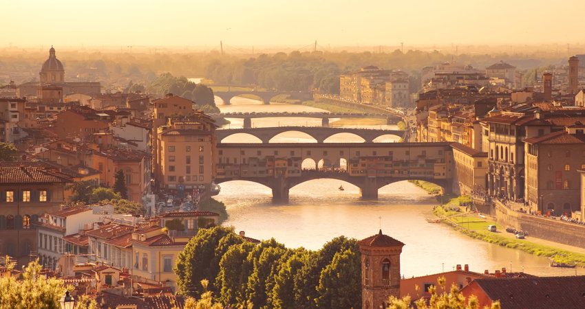 Florencia, el punto de partida de la ruta en bicicleta por La Toscana.