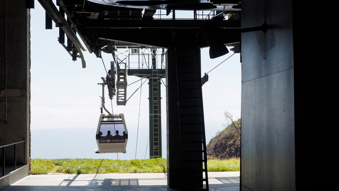 The cable car from Funchal that connects the capital to the Monte neighbourhood is Madeira’s most famous