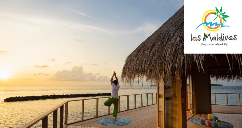 Maldivas se ha convertido en un lugar predilecto para los practicantes de yoga.