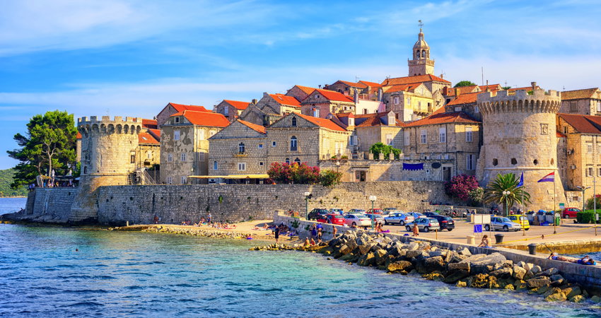 Korcula is a 47km-long island that’s perfect for a one-day excursion from Split, Croatia.