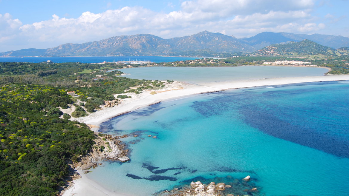 Porto Giunco beach is 45km from Cagliari and one of the prettiest stretches in Sardinia.