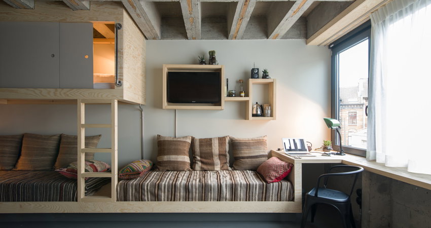 El Jam Hotel en Bruselas es perfecto para conocer la capital europea en una escapada con la familia o con un grupo de amigos.