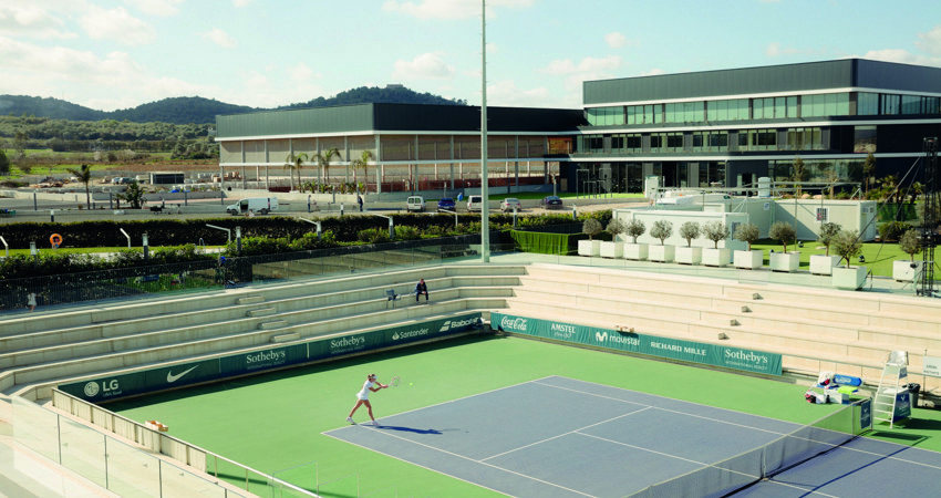 Vista de la Rafa Nadal Academy by Movistar