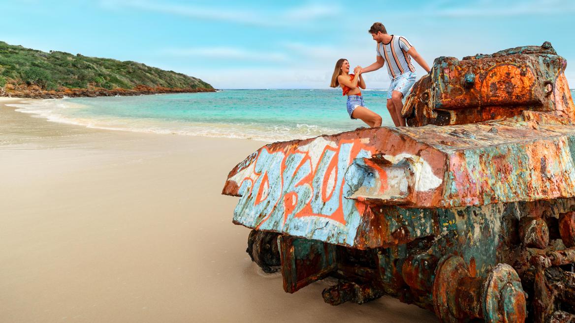 Flamenco Beach on Culebra Island is one of Puerto Rico’s best beaches