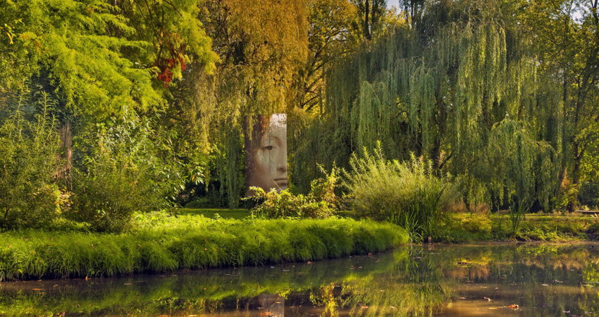 Los jardines del Château de Clos Lucé recrean creaciones de Da Vinci en un ambiente mágico / foto: ADT Touraine, Léonard de Serres