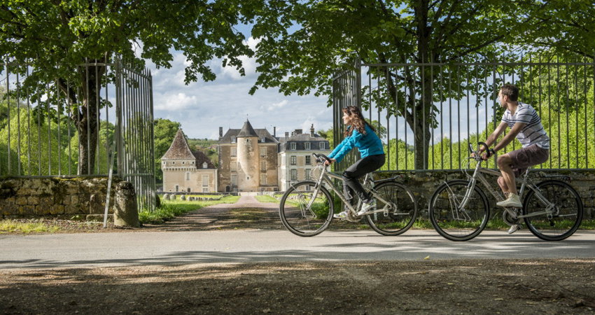 Conocida como Loire à Vélo, la ruta en bici por el valle se extiende por 800 kilómetros / foto: ADT Touraine, David Darrault