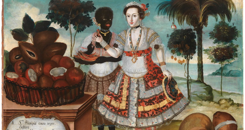 Pintura de 1783 (Quito, Ecuador). Actualmente en Los Angeles County Museum of Art.
