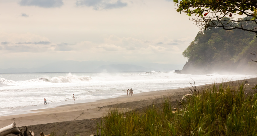 Playa Hermosa suele ser una apuesta segura para encontrar buenas olas tanto de izquierda como derecha