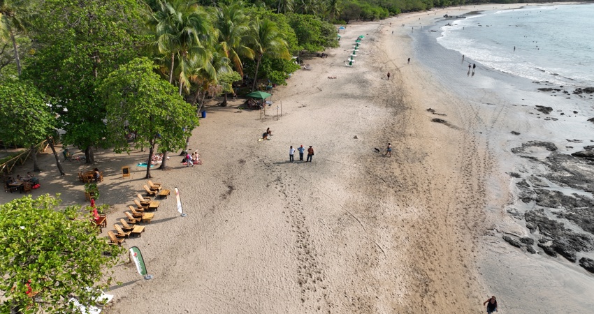 Las mejores condiciones para el surf en Tamarindo se dan cuando el oleaje del oeste-noroeste se combina con viento offshore del este