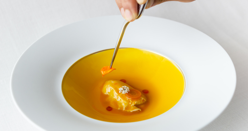 ostra en escabeche de zanahoria