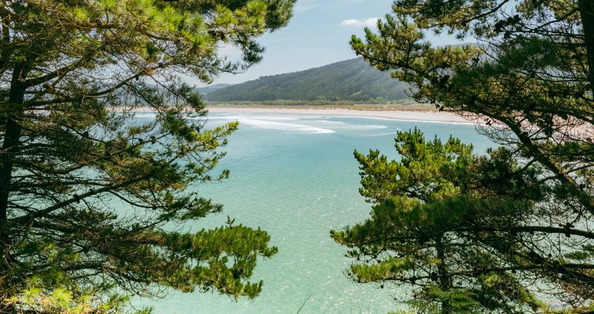 Playa de San Xurxo, en Ferrol