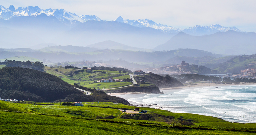 Playa de Oyambre, en el Parque Natural de Oyambre, Cantabria