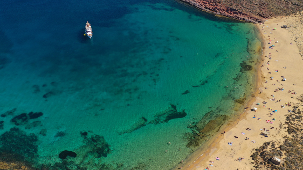 Agios Sostis, en Mikonos
