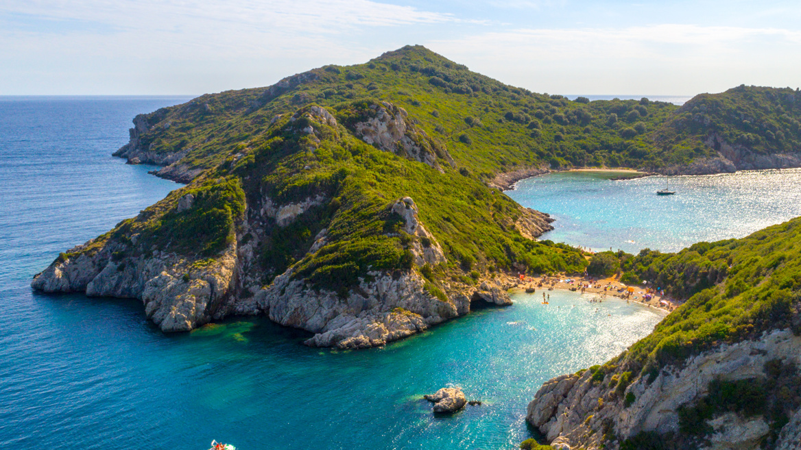 Porto Timoni in Corfú