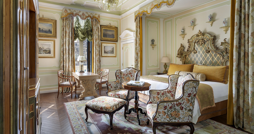 Elegancia italiana en el Palazzo Gritti