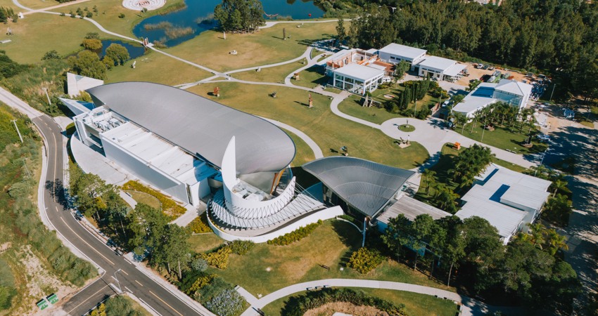 Vista aérea del Museo Atchugarry