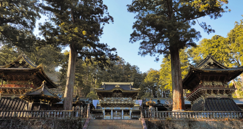 El santuario Nikkō Toshogu se encuentra enclavado en plena naturaleza