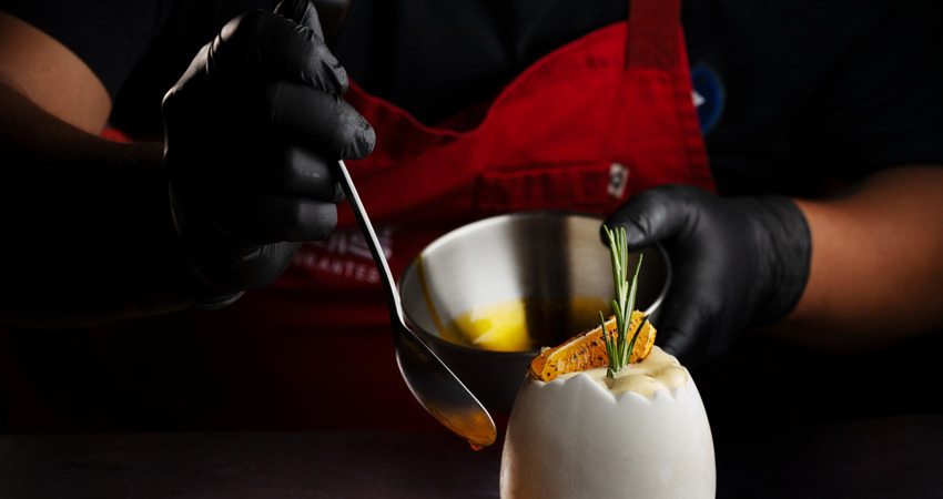 Tiradito Apasionado y Sour de Maracuyá, de Piscomar by Jhosef Arias