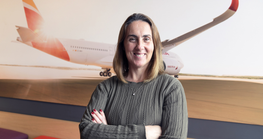 En la imagen, Marina Colunga, Directora Comercial de Iberia para América Latina