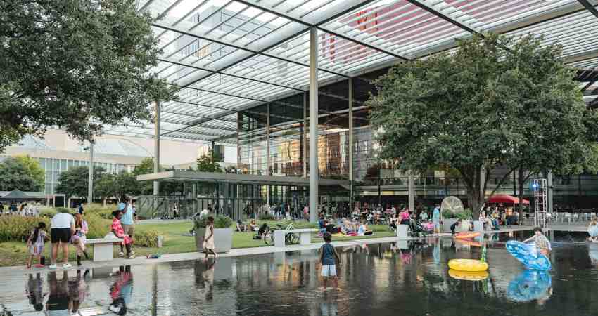 Sammons Park. Courtesy of AT&t Performing Arts Center