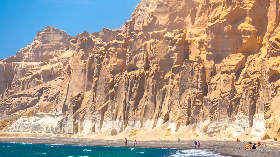 Vlychada, en Santorini