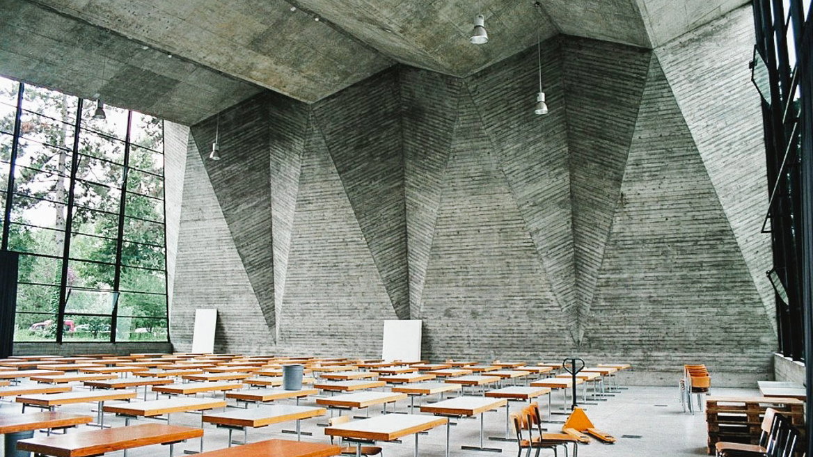 Las pirámides del Basel College of Art and Design de Basilea
