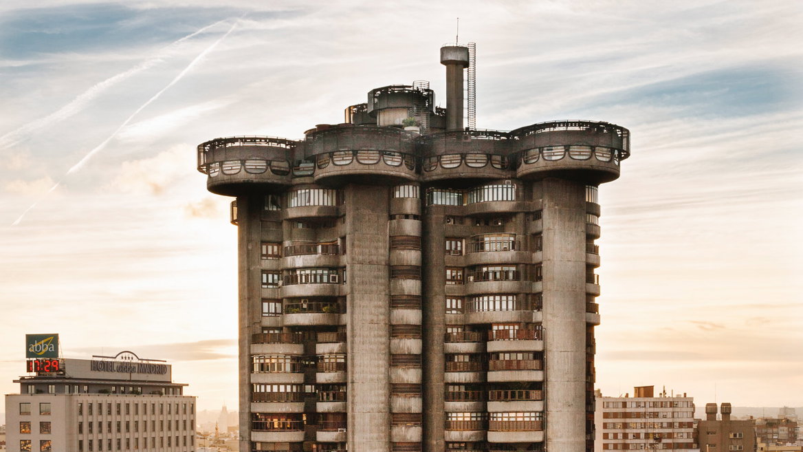 Torres Blancas, Madrid, brought international fame to its architect Francisco Javier Sáenz de Oiza