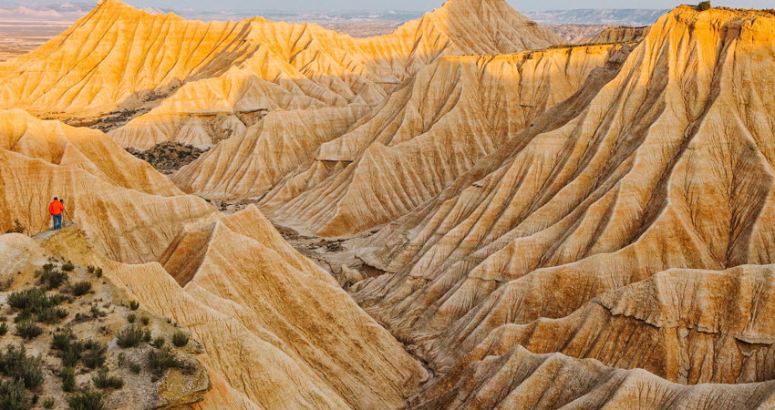 Bardenas Reales Natural Park, southeastern Navarra
